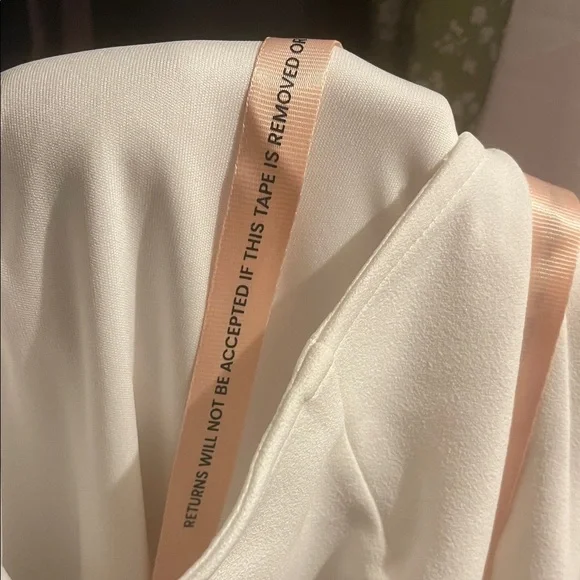 Lulu's White One-Shoulder Slit Maxi Dress - Picture 11 of 11